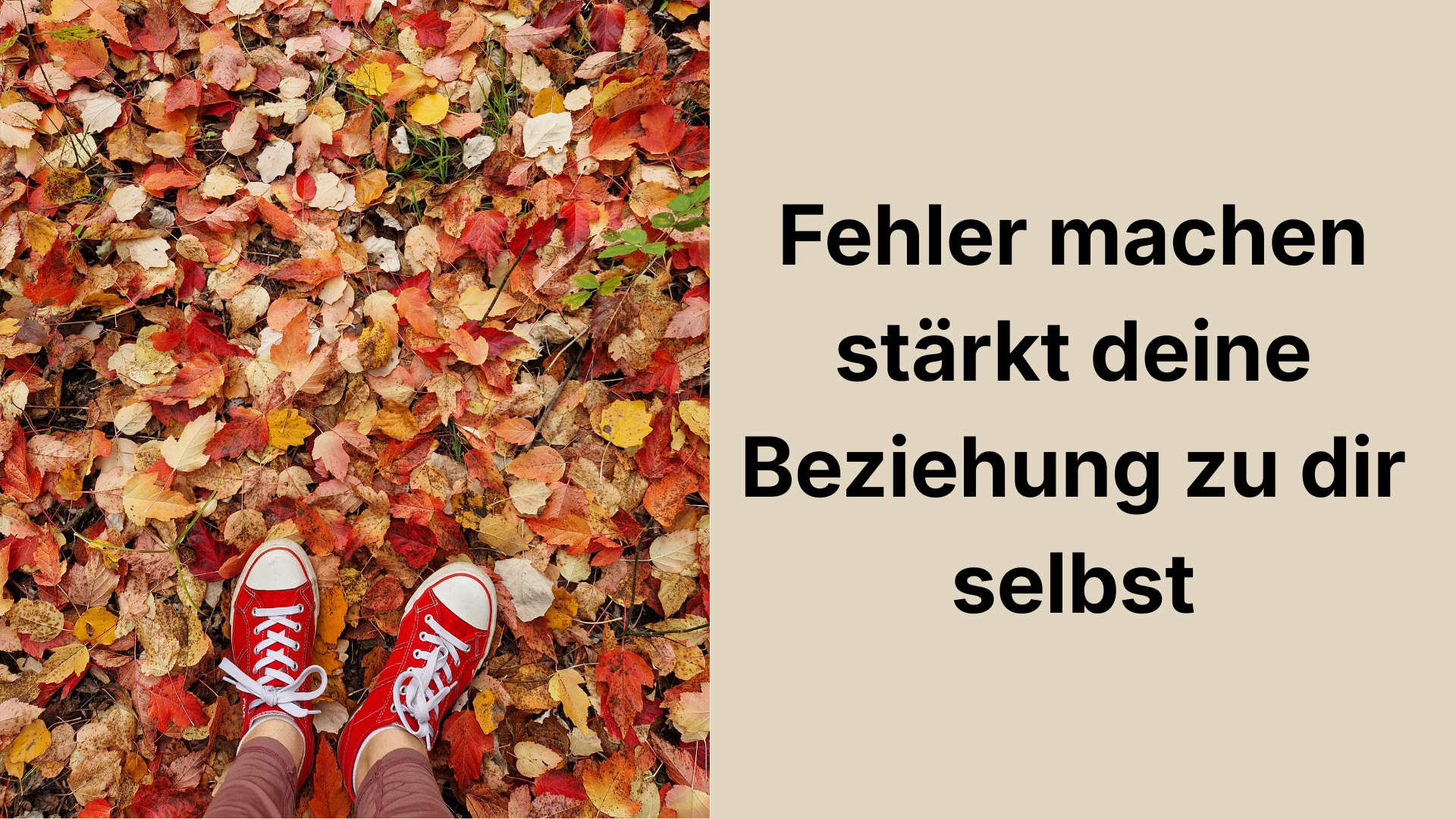 Fehler können ein Zugang zur inneren Klarheit sein