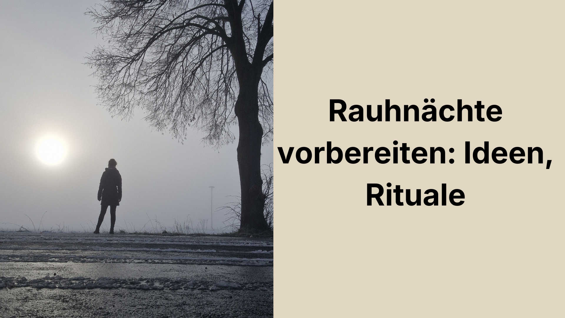 Vorbereitung Rauhnächte